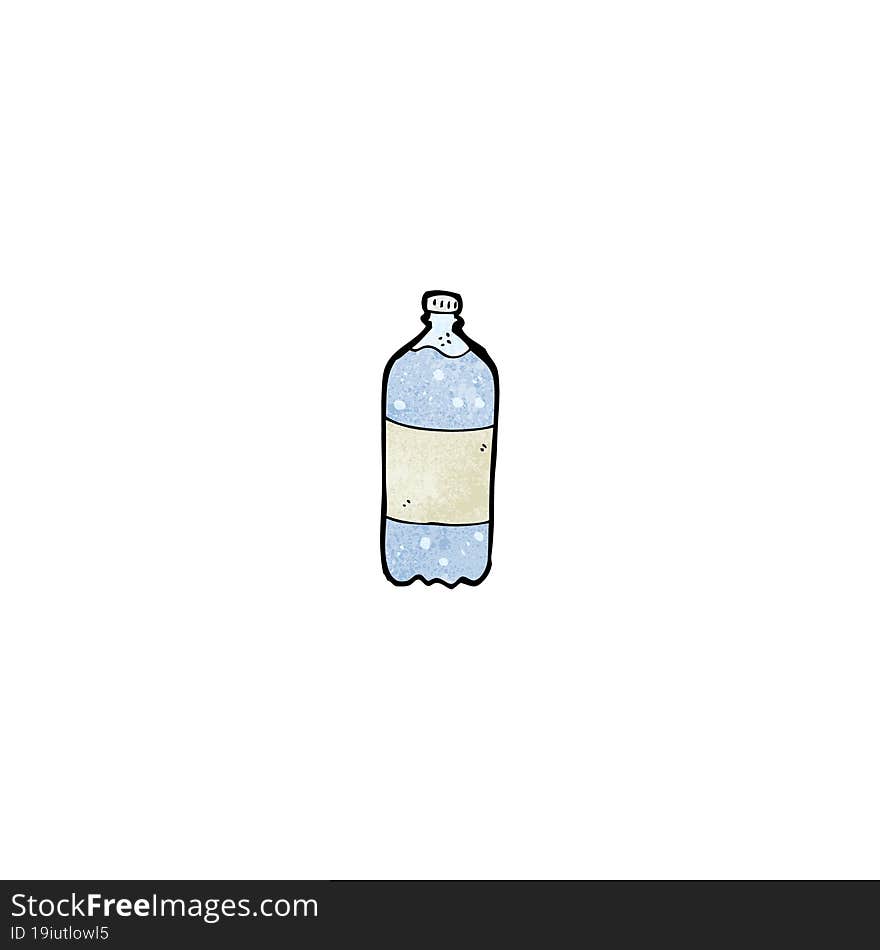 cartoon water bottle