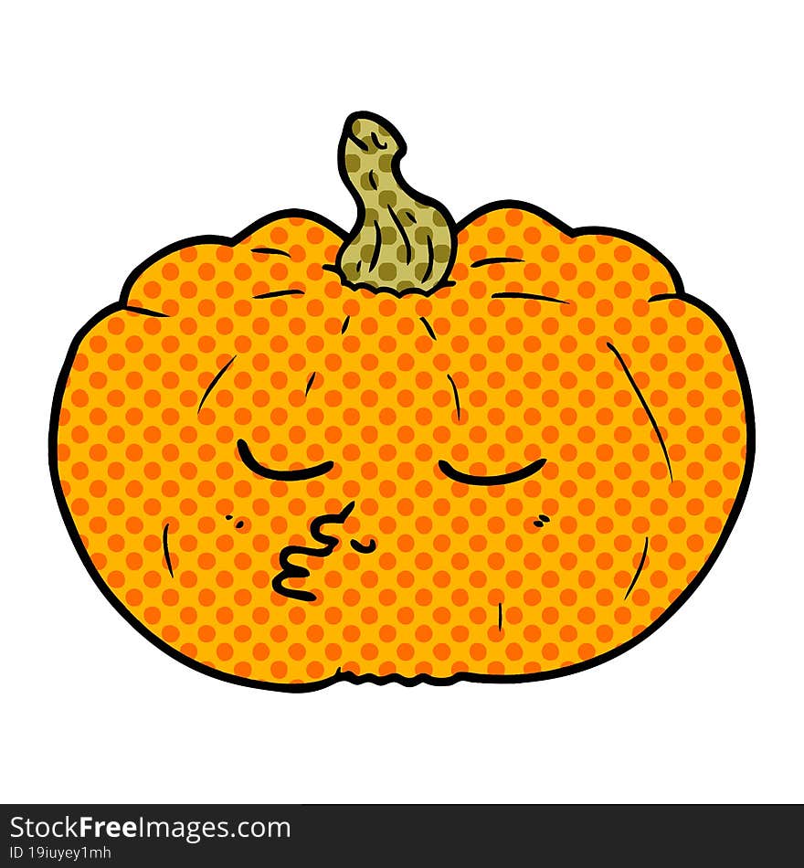 cartoon pumpkin. cartoon pumpkin