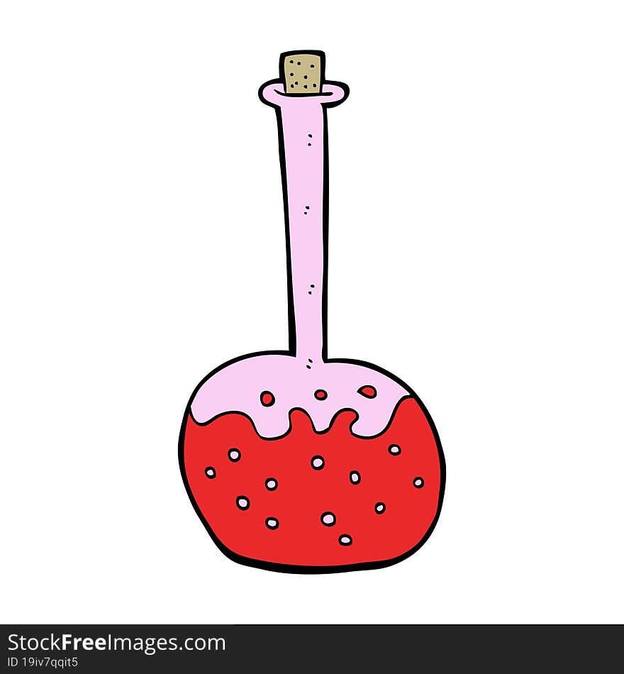 cartoon chemical potion