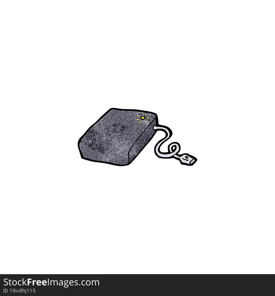 cartoon hard drive