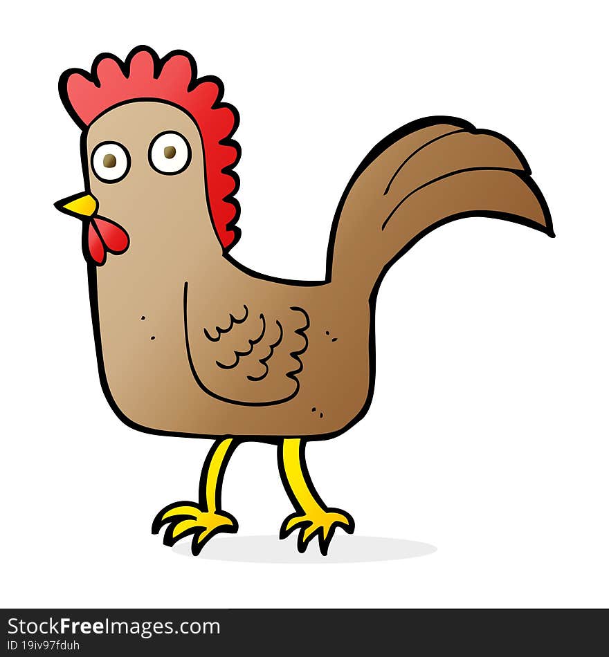 cartoon chicken