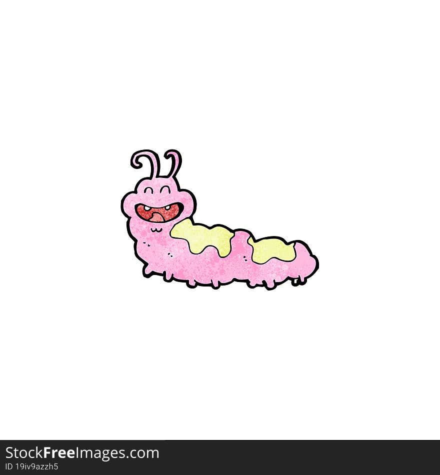 cartoon caterpillar