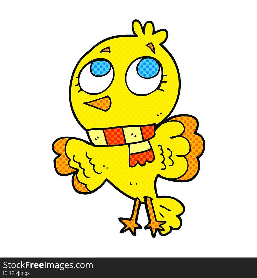 cute cartoon bird