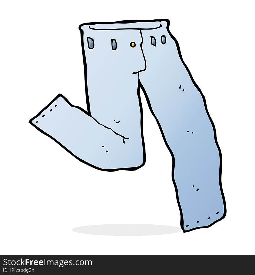 cartoon jeans