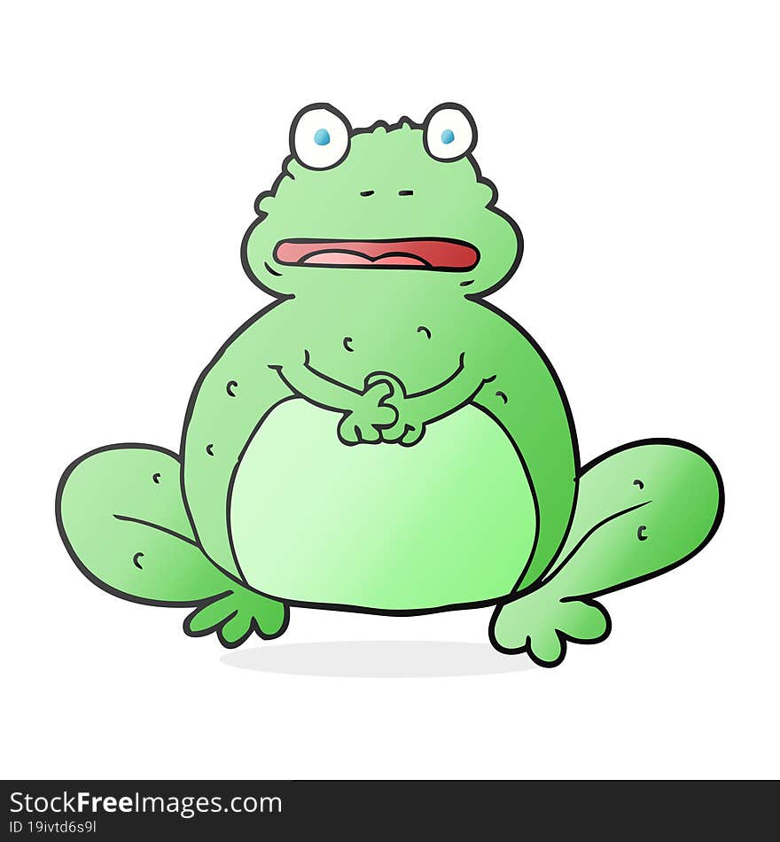 Cartoon Frog