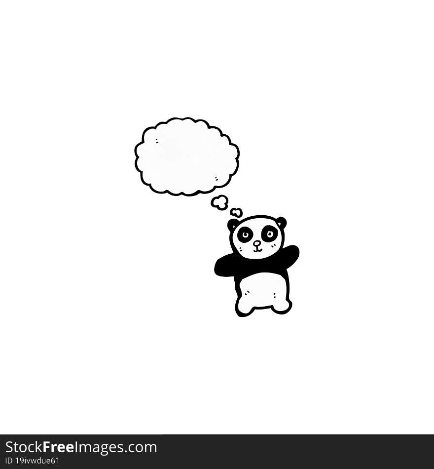 cartoon panda