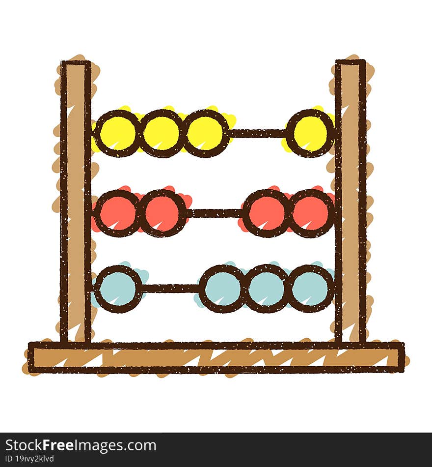 Abacus Chalk Drawing