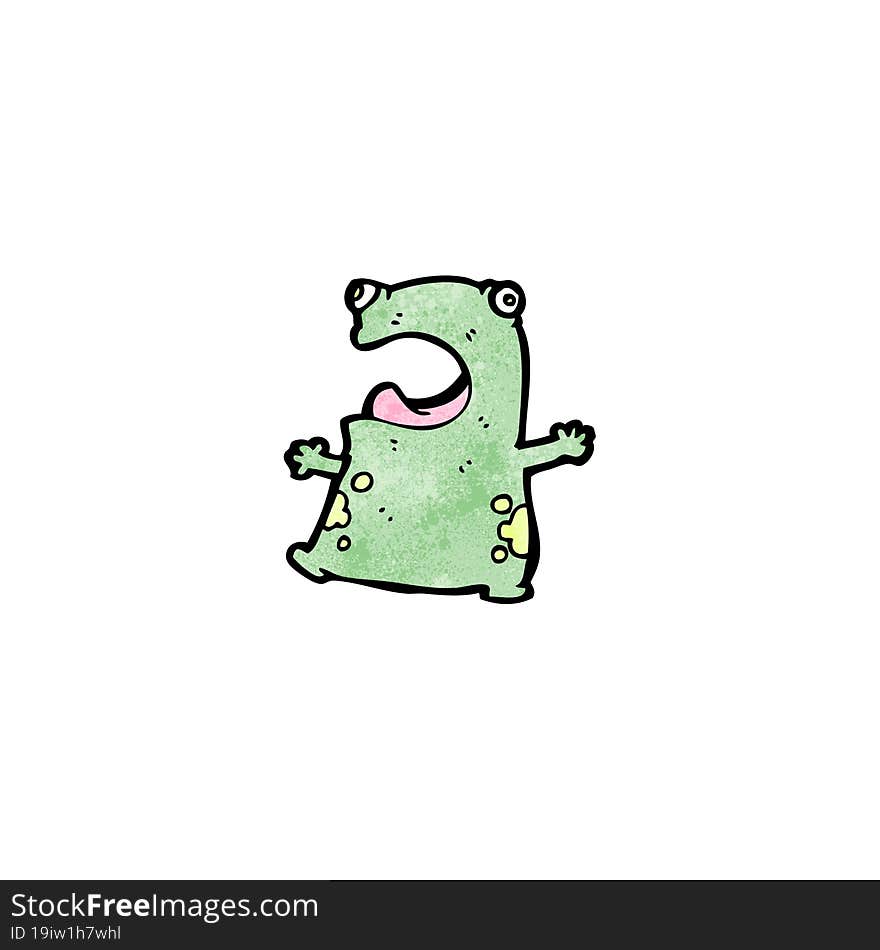 cartoon frog