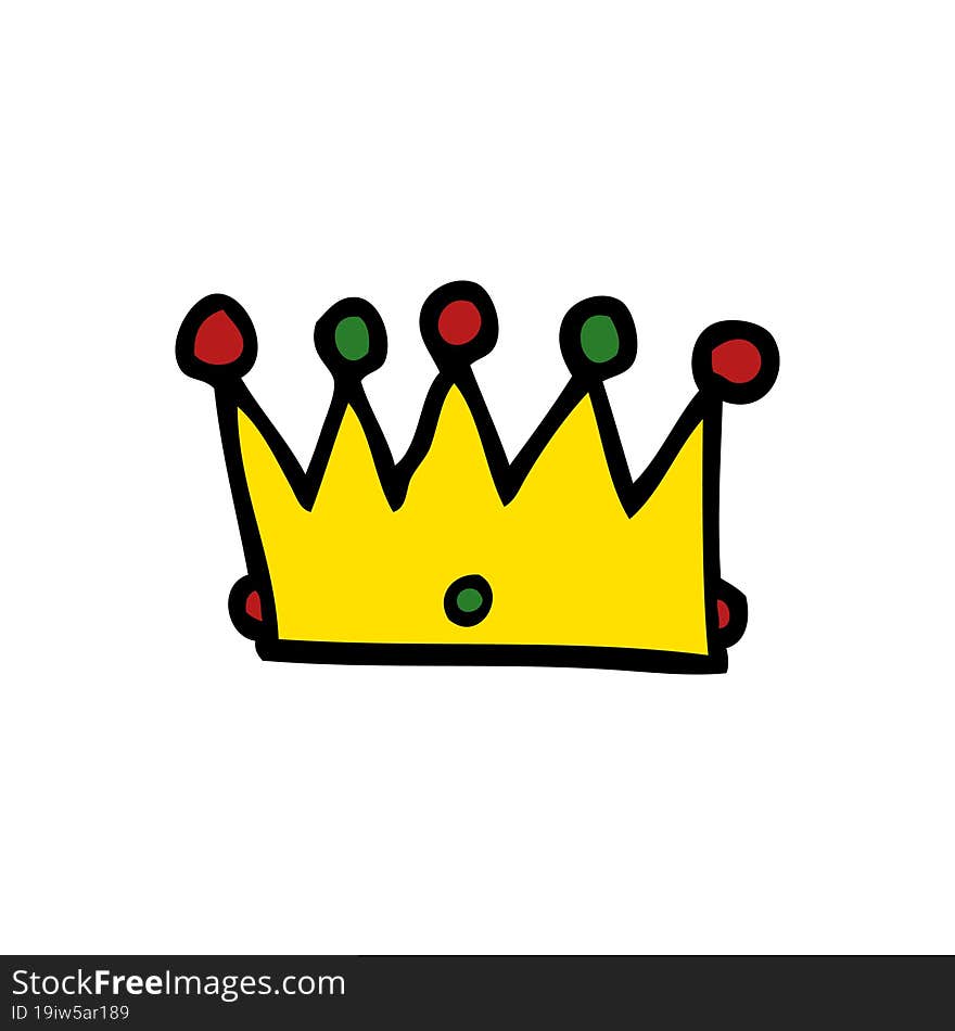 cartoon crown