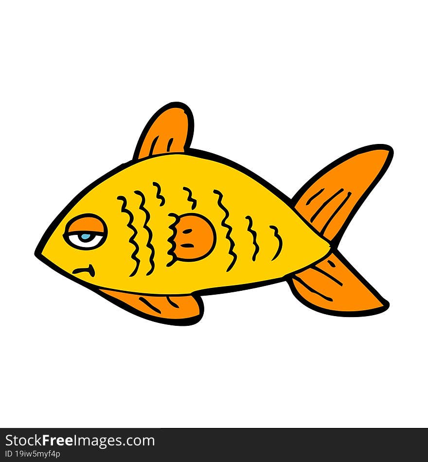 Cartoon Funny Fish