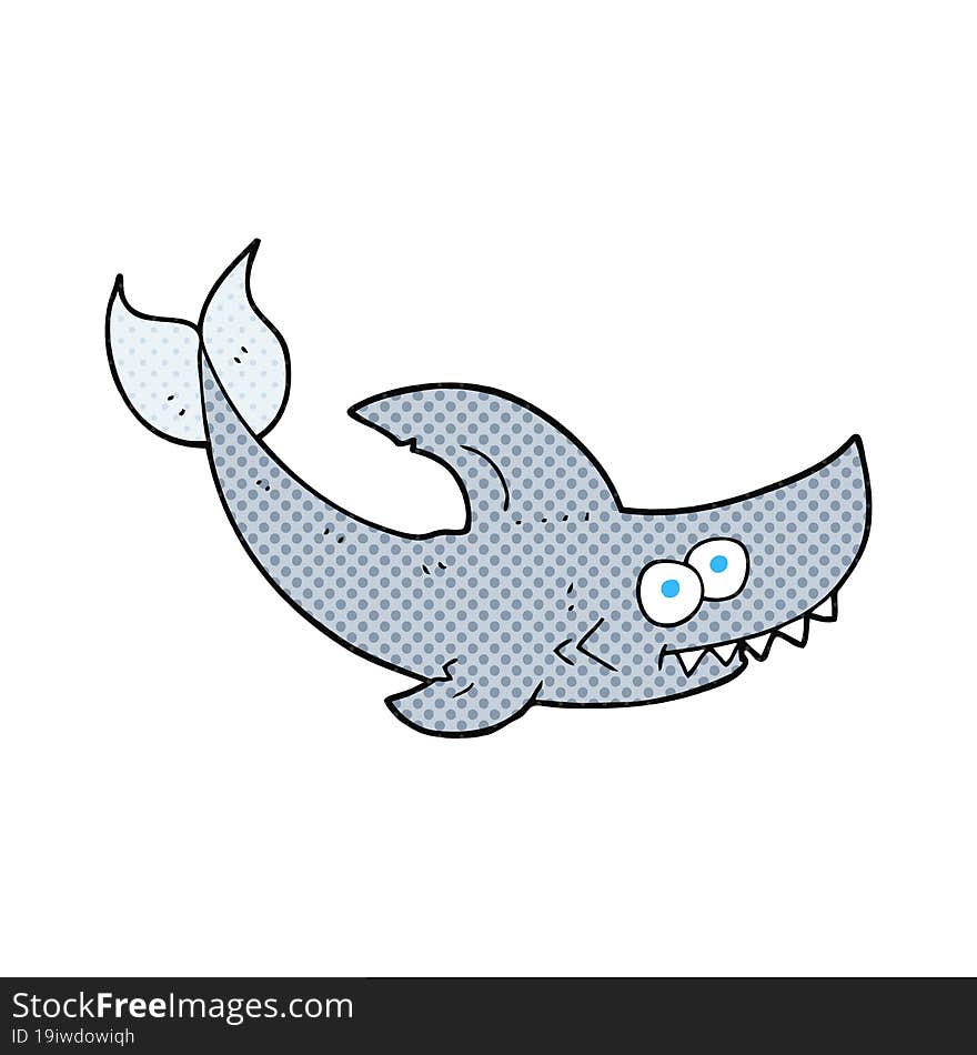 cartoon shark