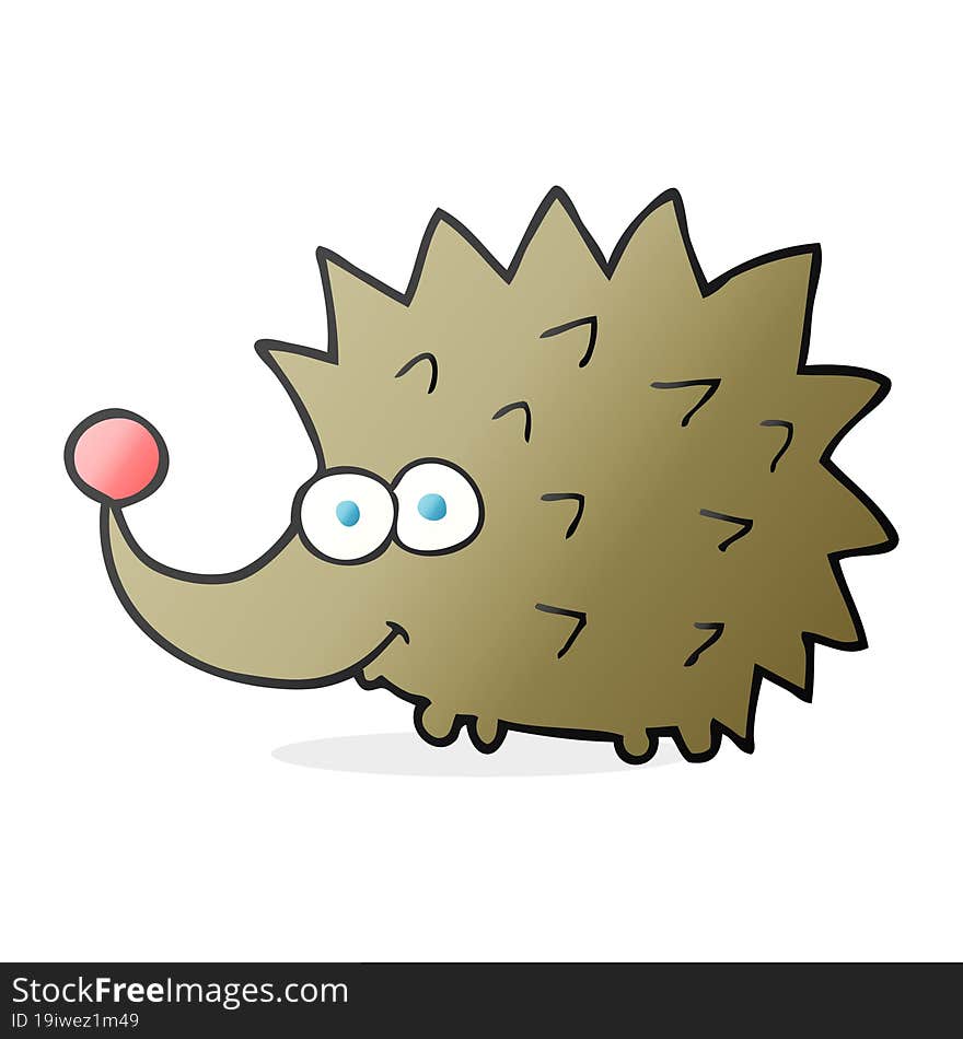 cartoon hedgehog