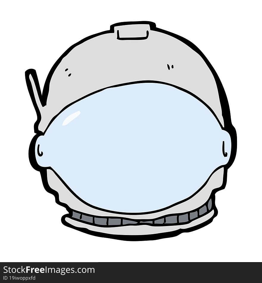 cartoon astronaut face