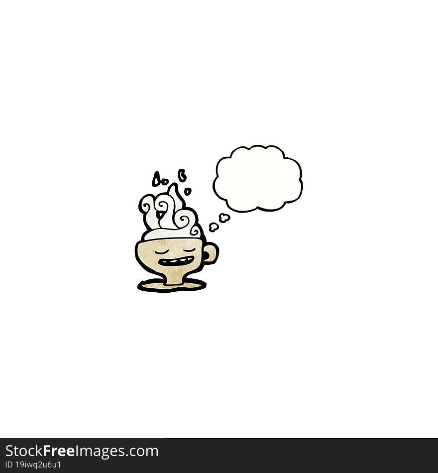 tea cup cartoon