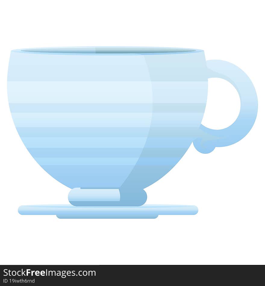 coffee cup graphic vector illustration icon. coffee cup graphic vector illustration icon