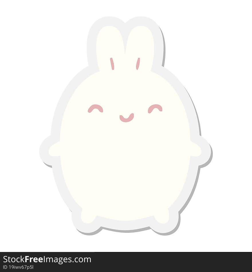 Rabbit Sticker