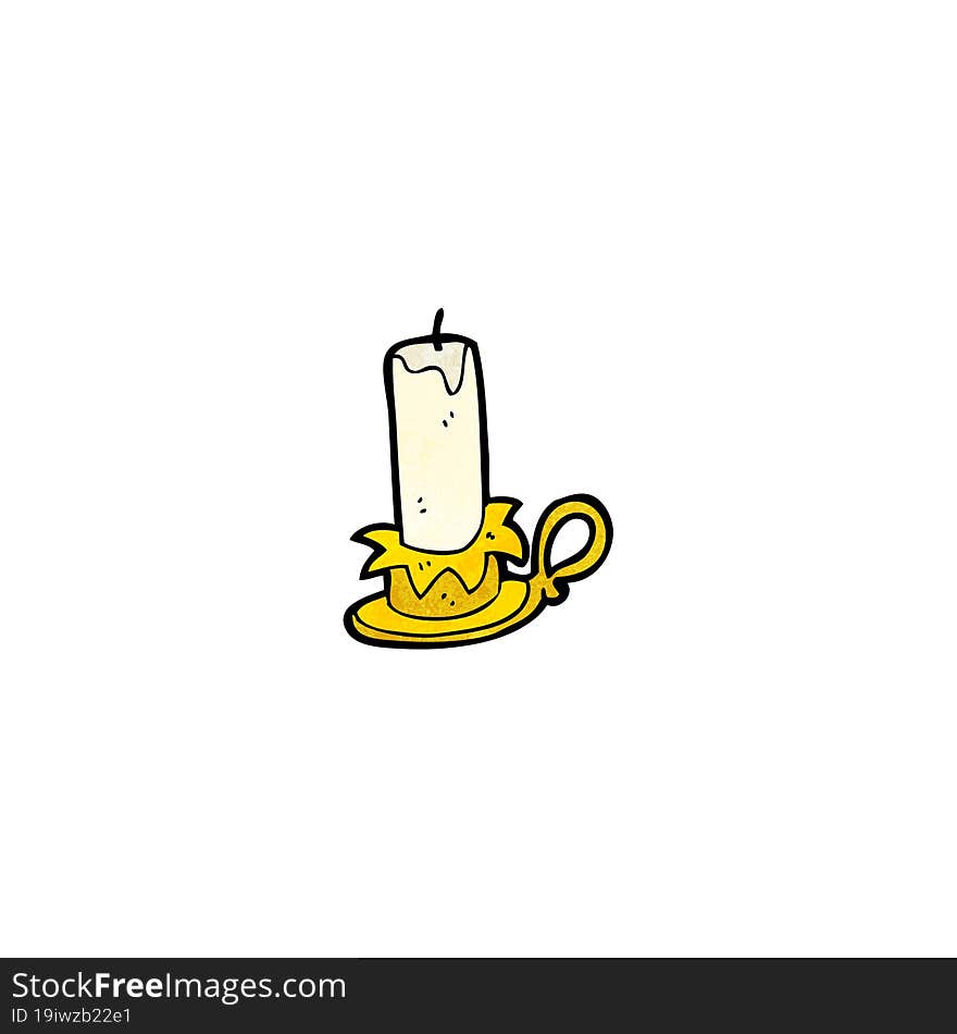 cartoon candlestick