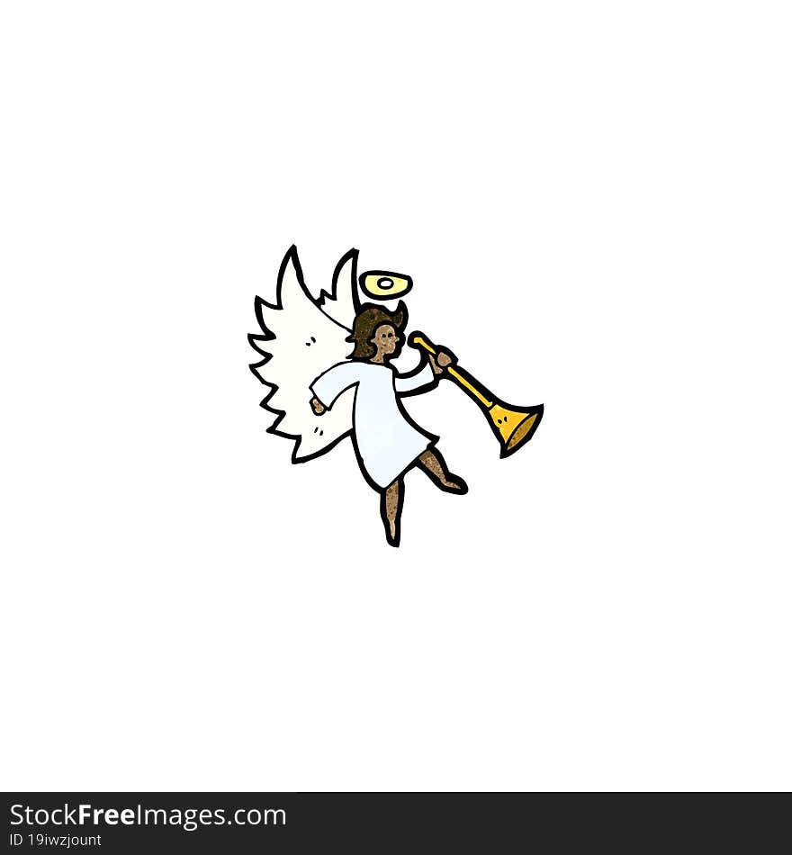 cartoon angel