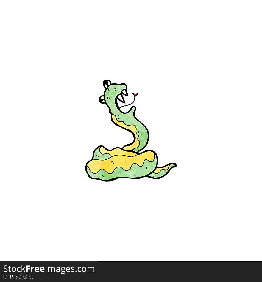 cartoon snake