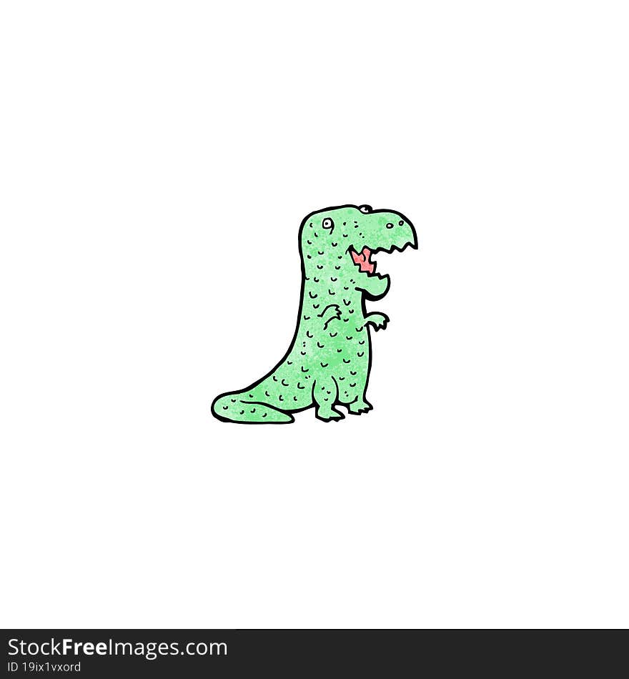 cartoon dinosaur