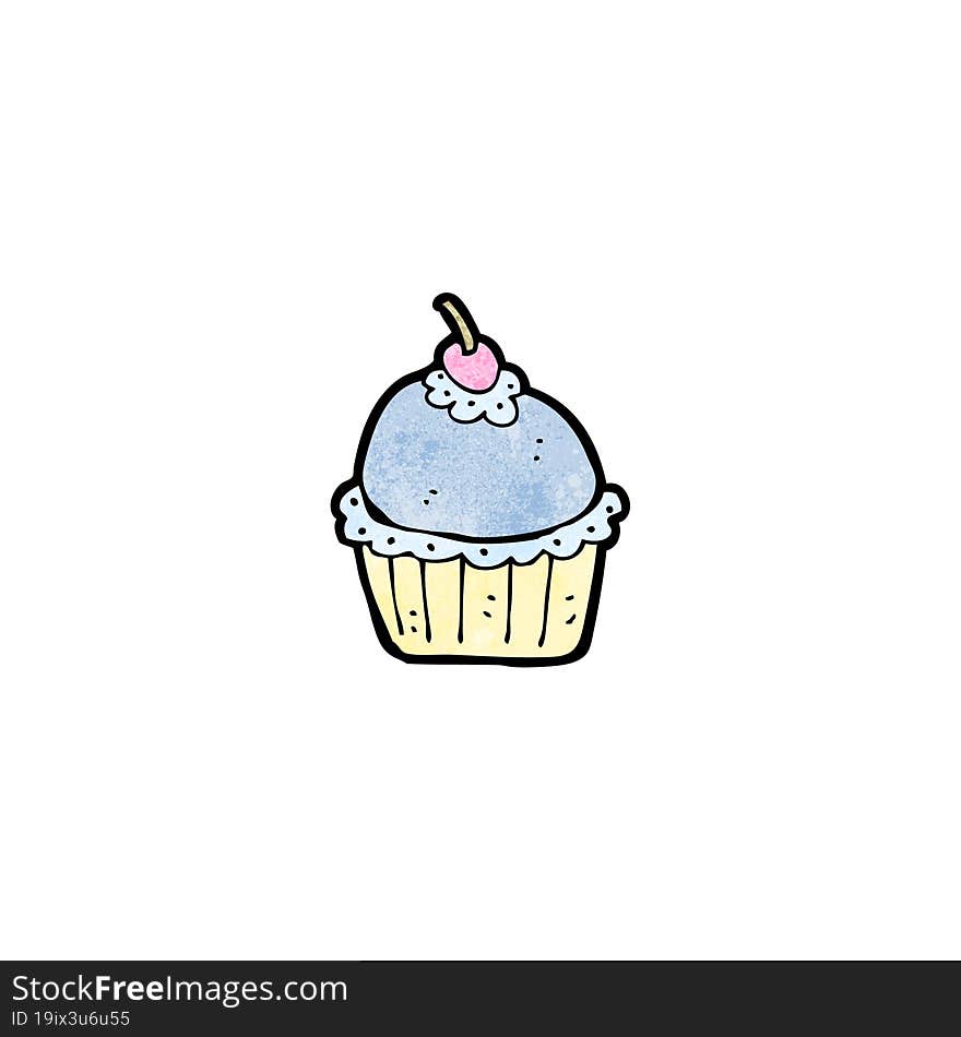 Cartoon Cupcake