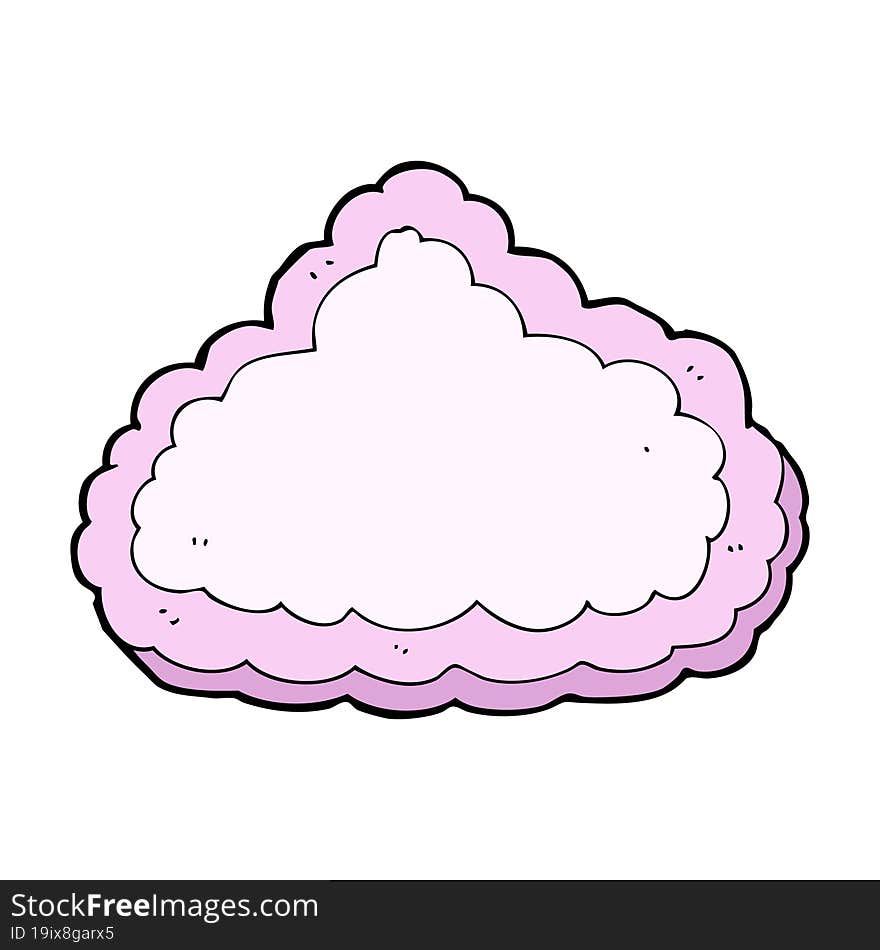 Cartoon Decorative Cloud