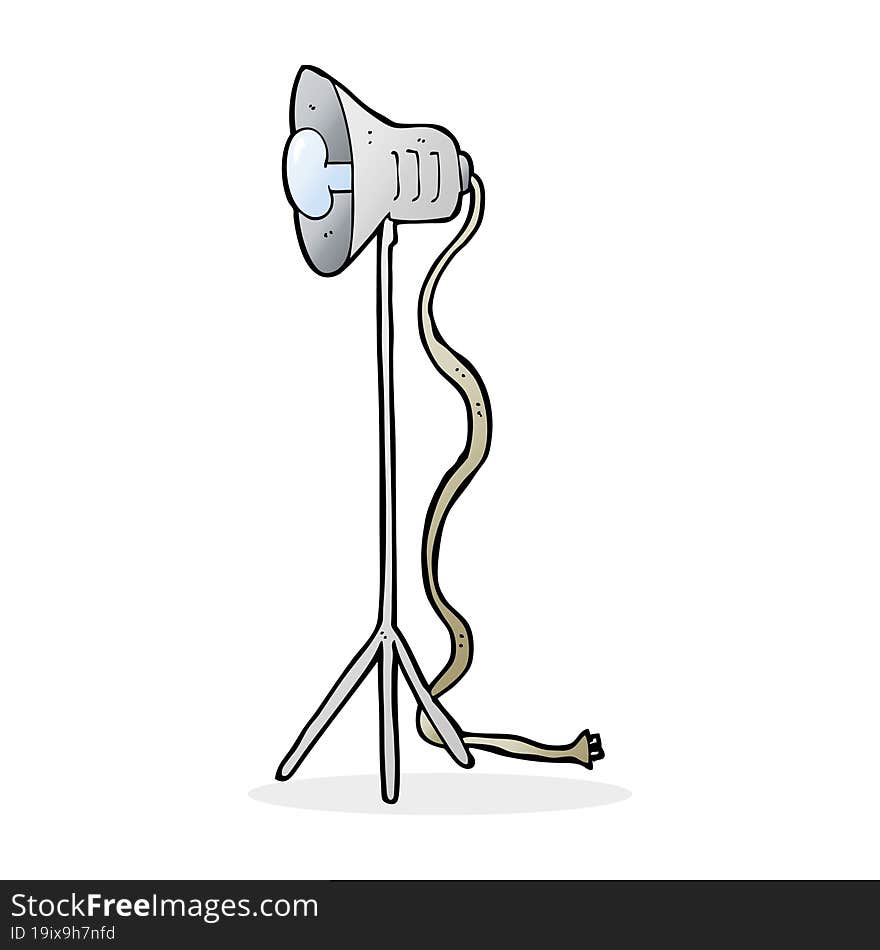 Cartoon Photography Studio Lamp