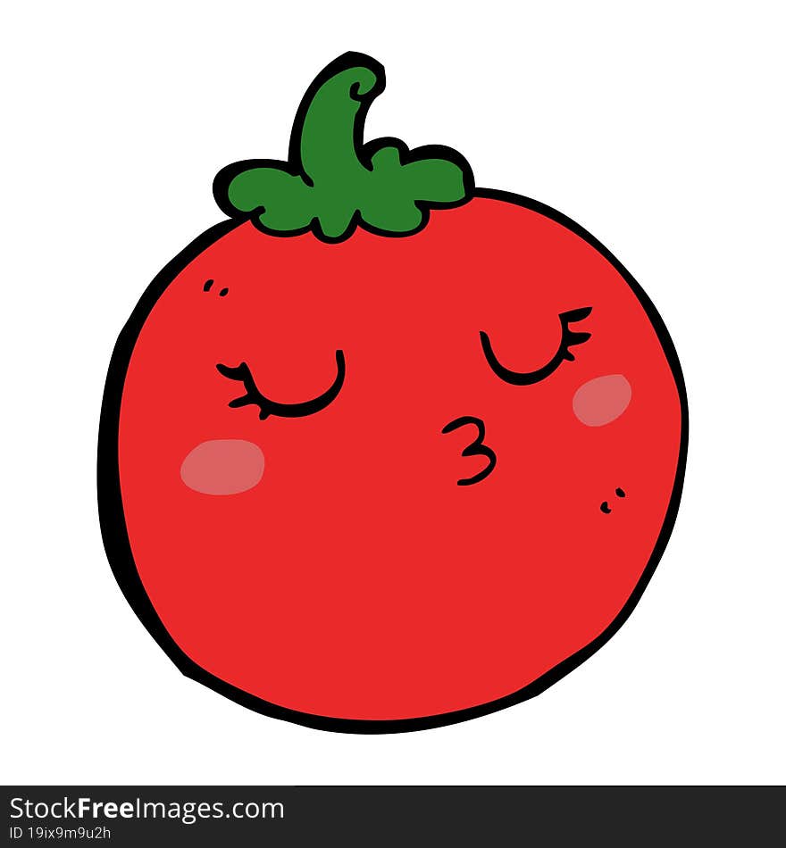 cartoon tomato