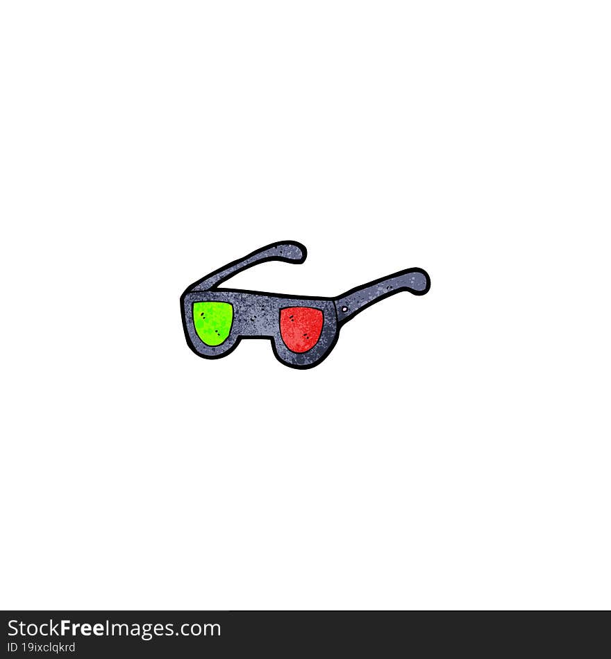 cartoon x-ray glasses