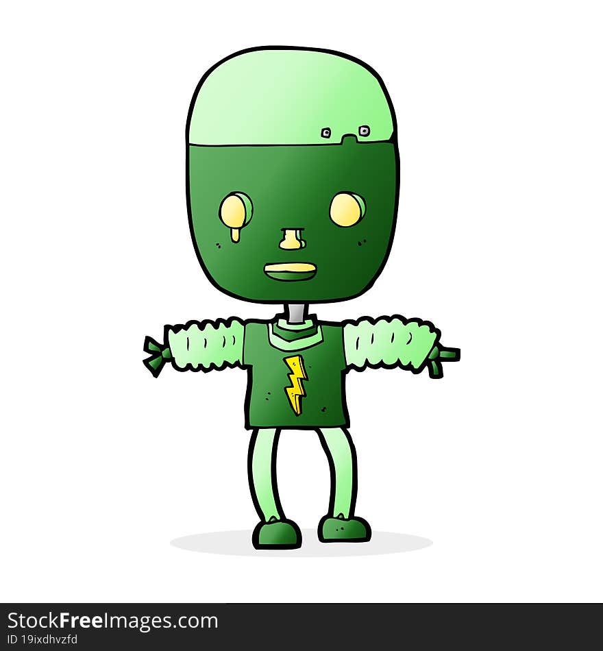 Cartoon Robot