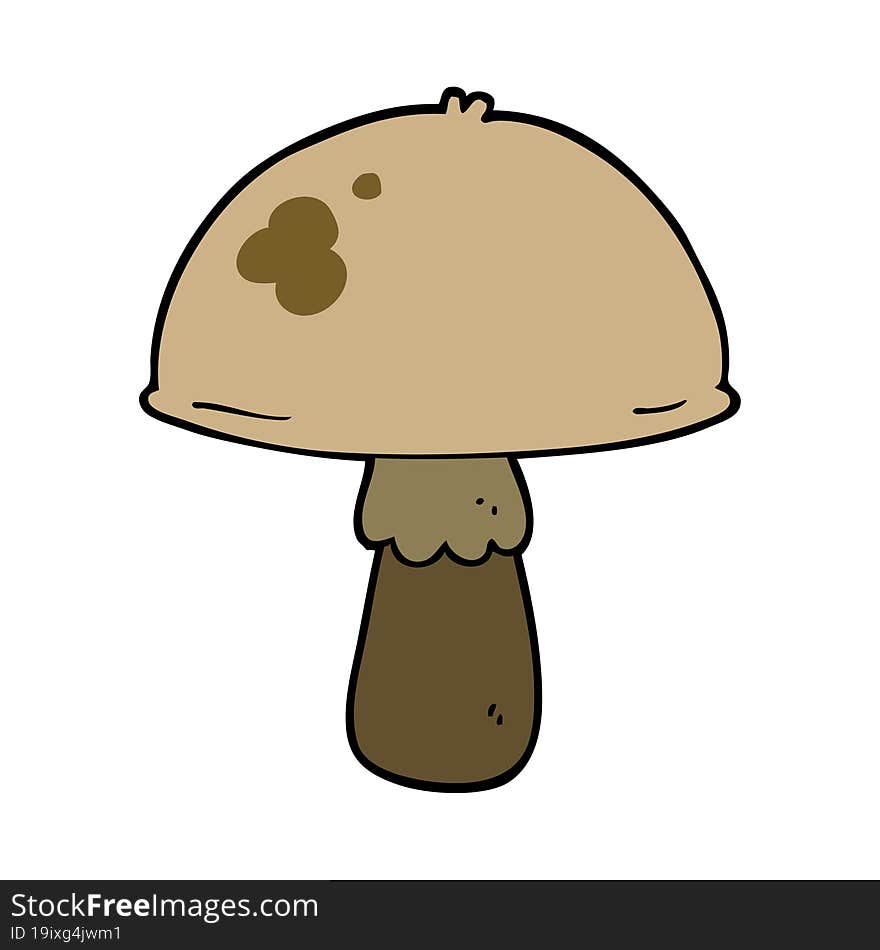 cartoon mushroom