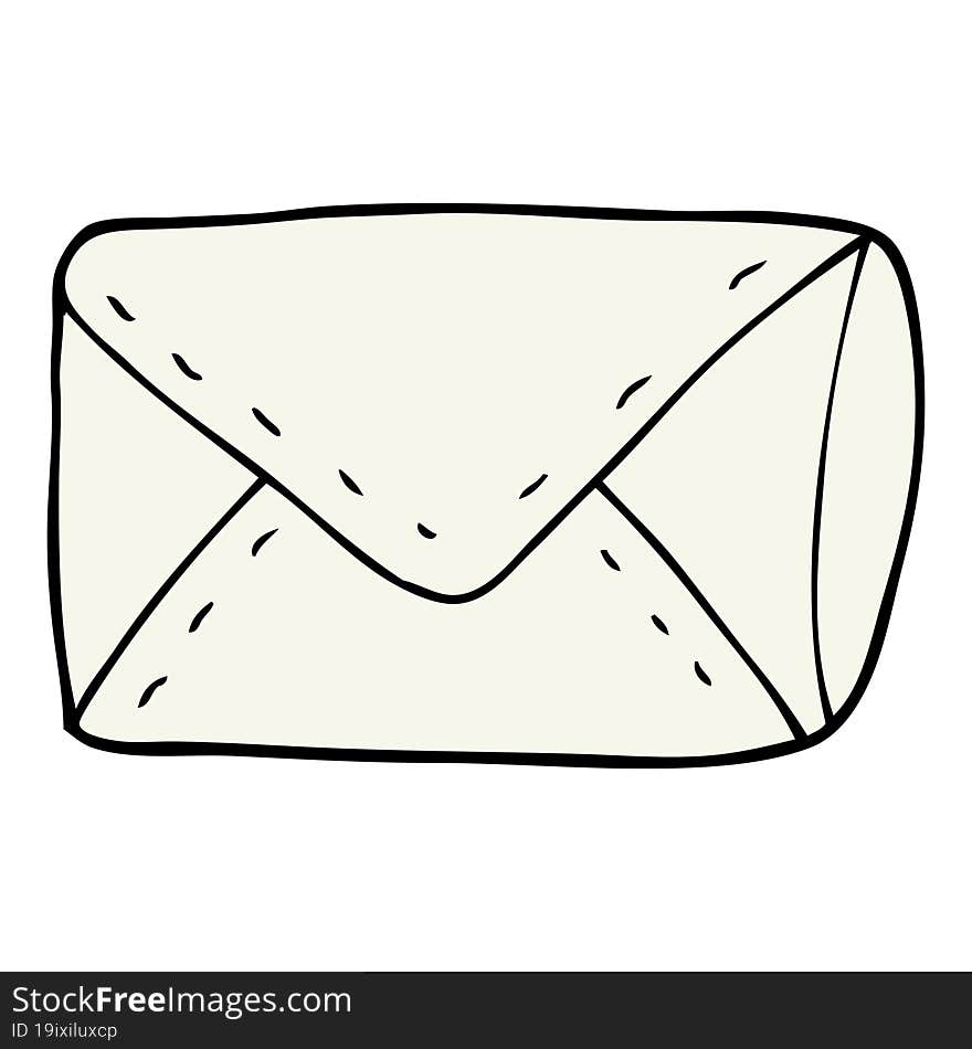 cartoon envelope