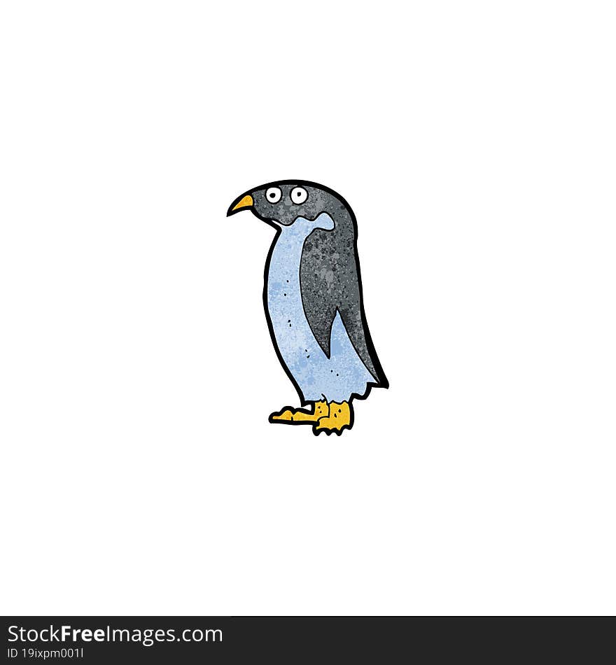 cartoon penguin