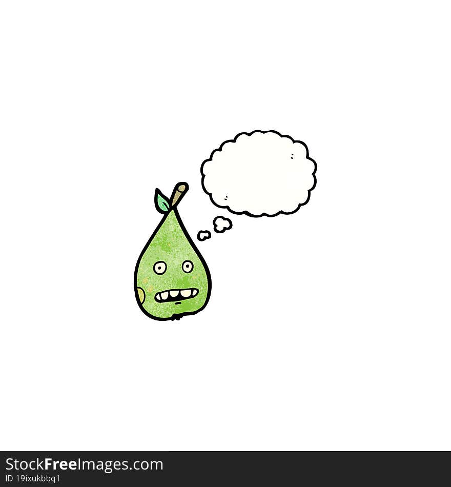 cartoon pear