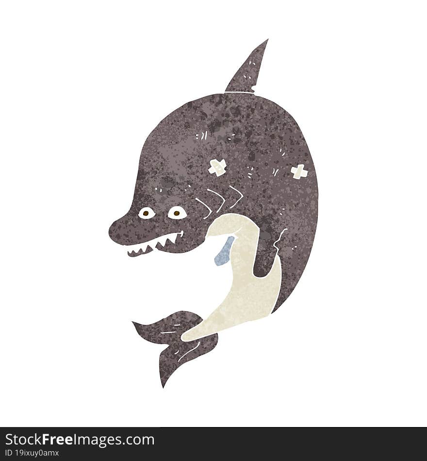 cartoon shark