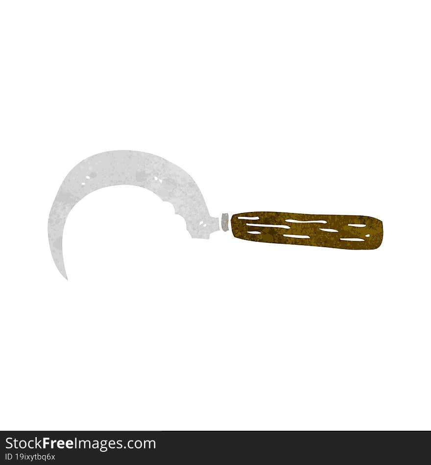 Cartoon Sickle