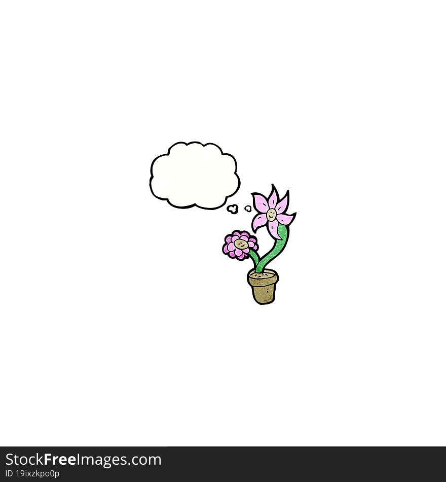 cartoon flowers