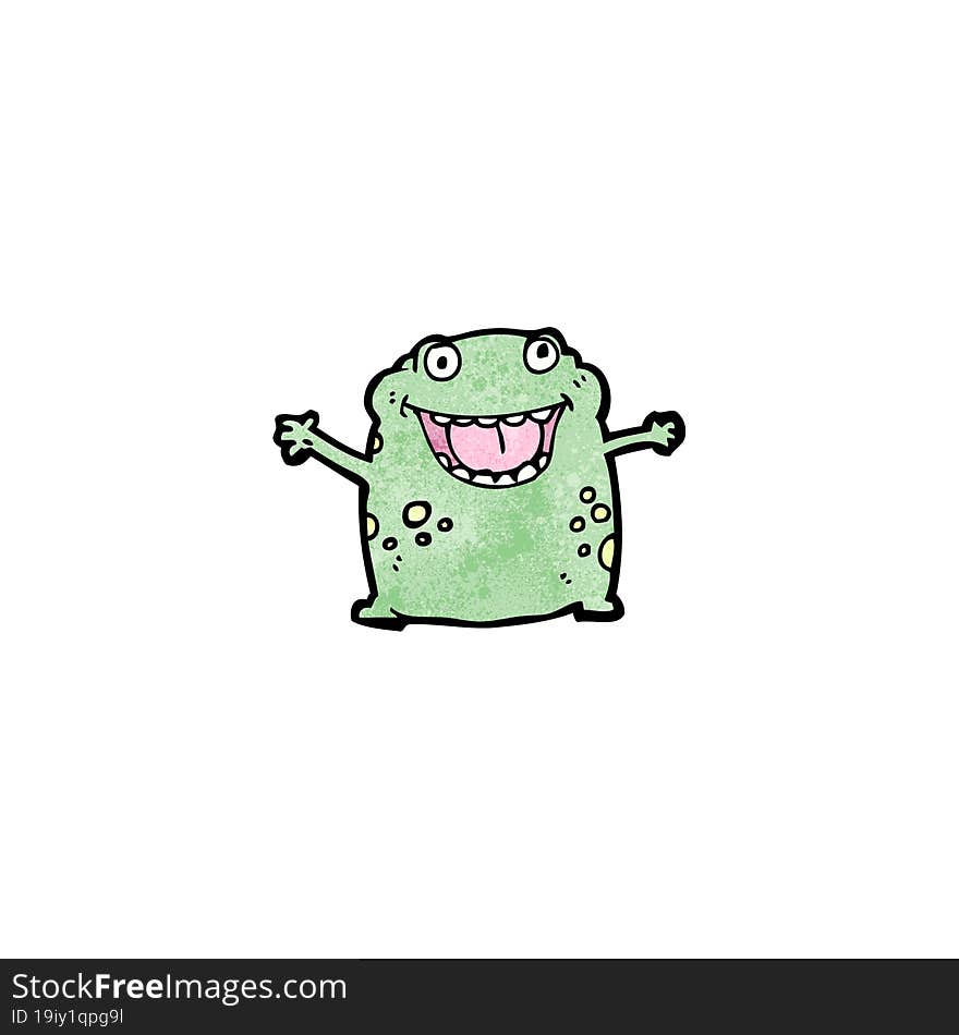 cartoon frog