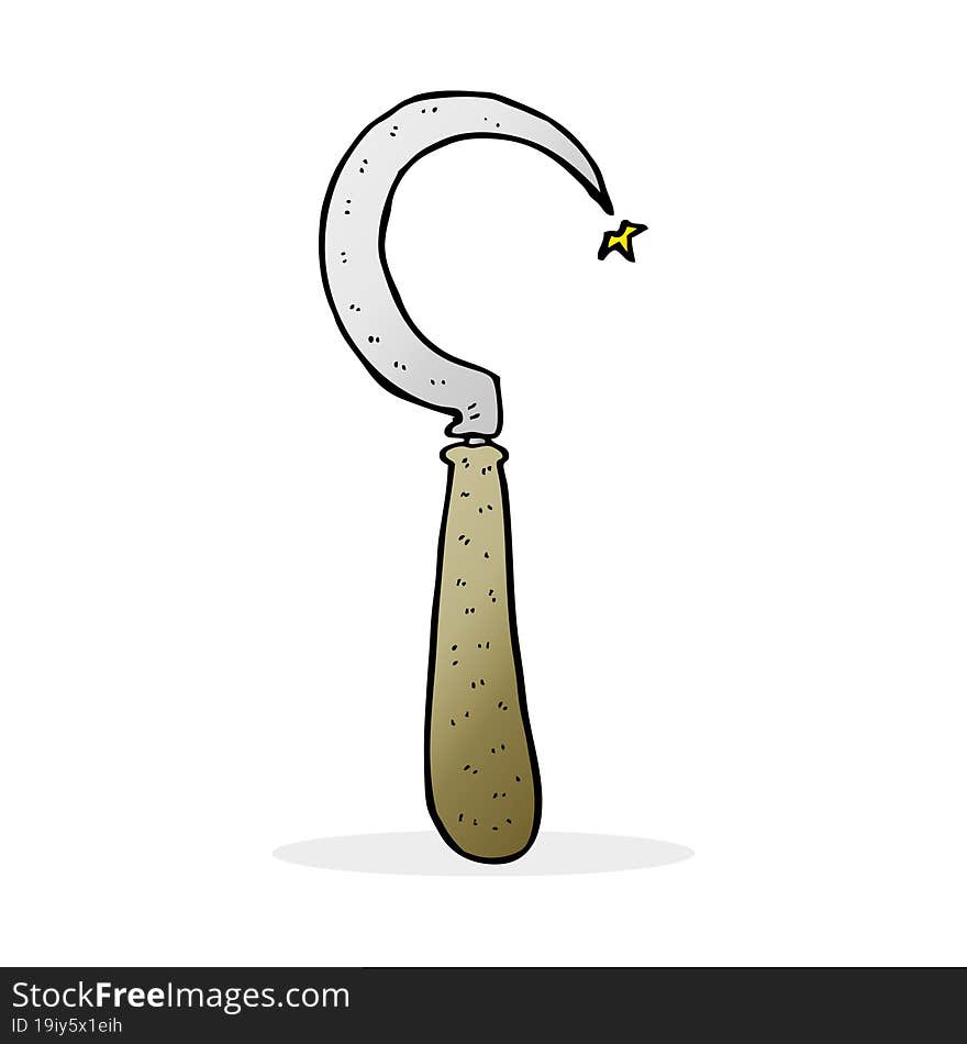 cartoon sickle