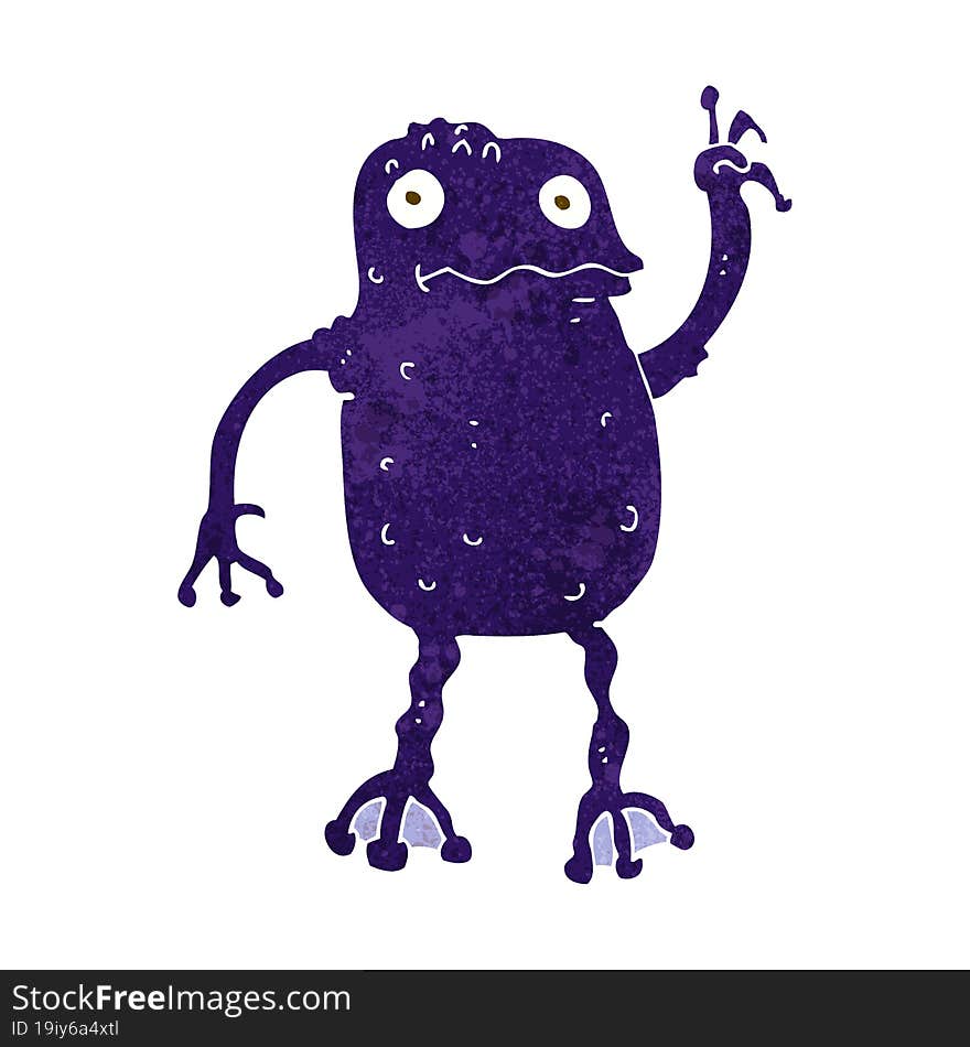 cartoon poisonous frog