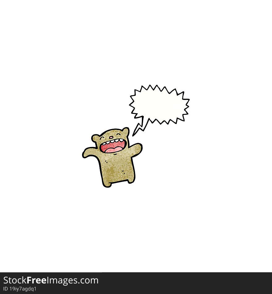 Cartoon Teddy Bear