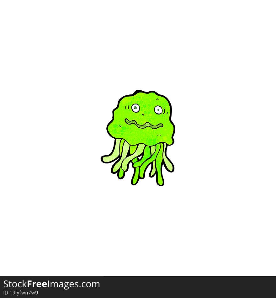 cartoon jellyfish