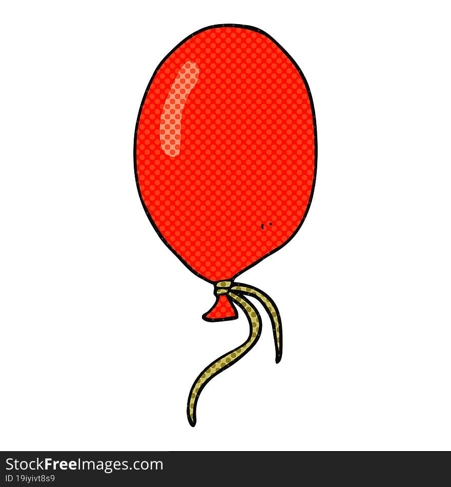 cartoon balloon