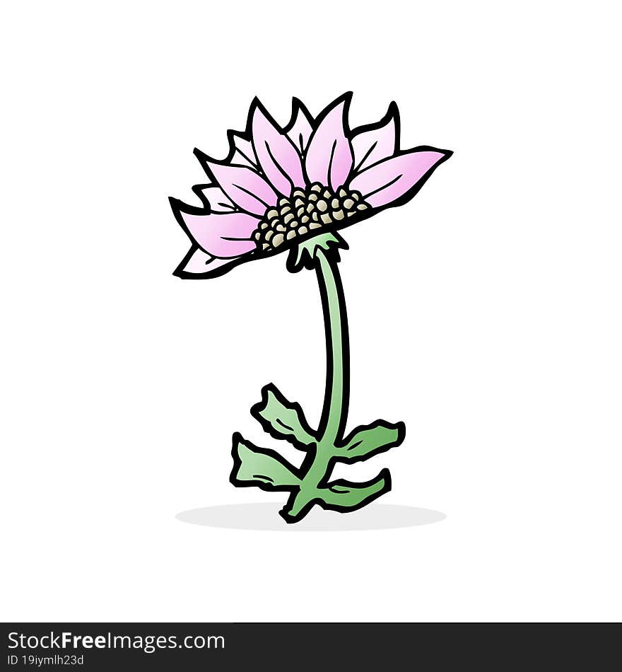 cartoon flower