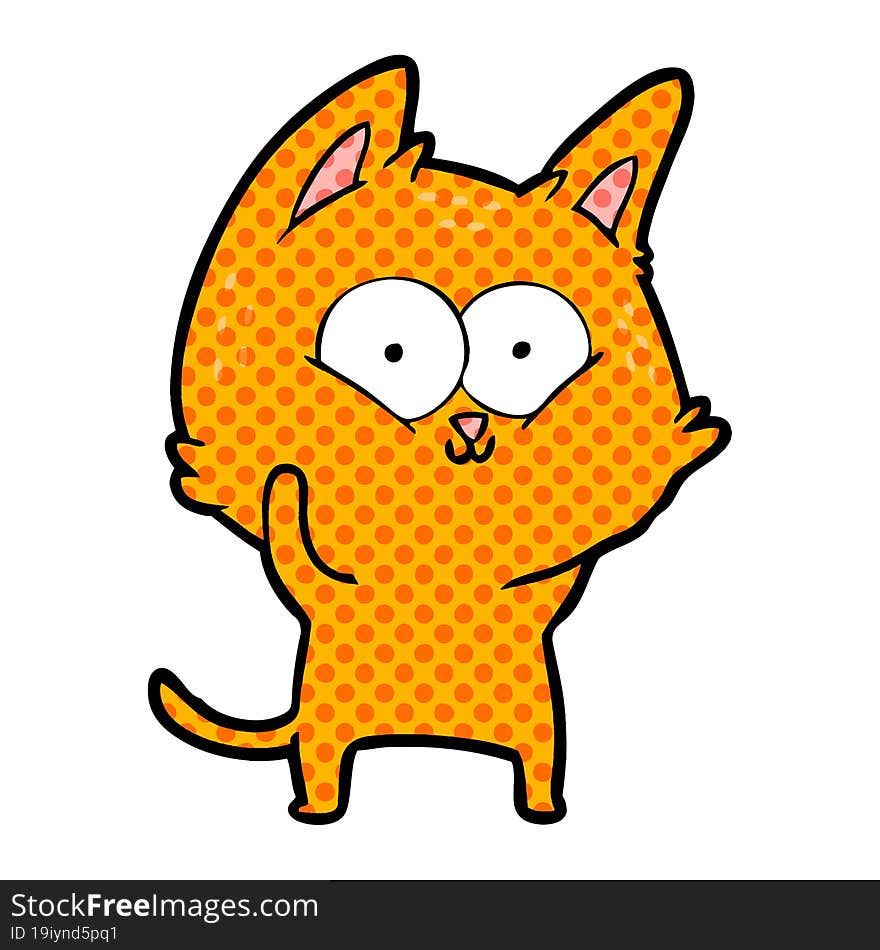 cartoon cat. cartoon cat