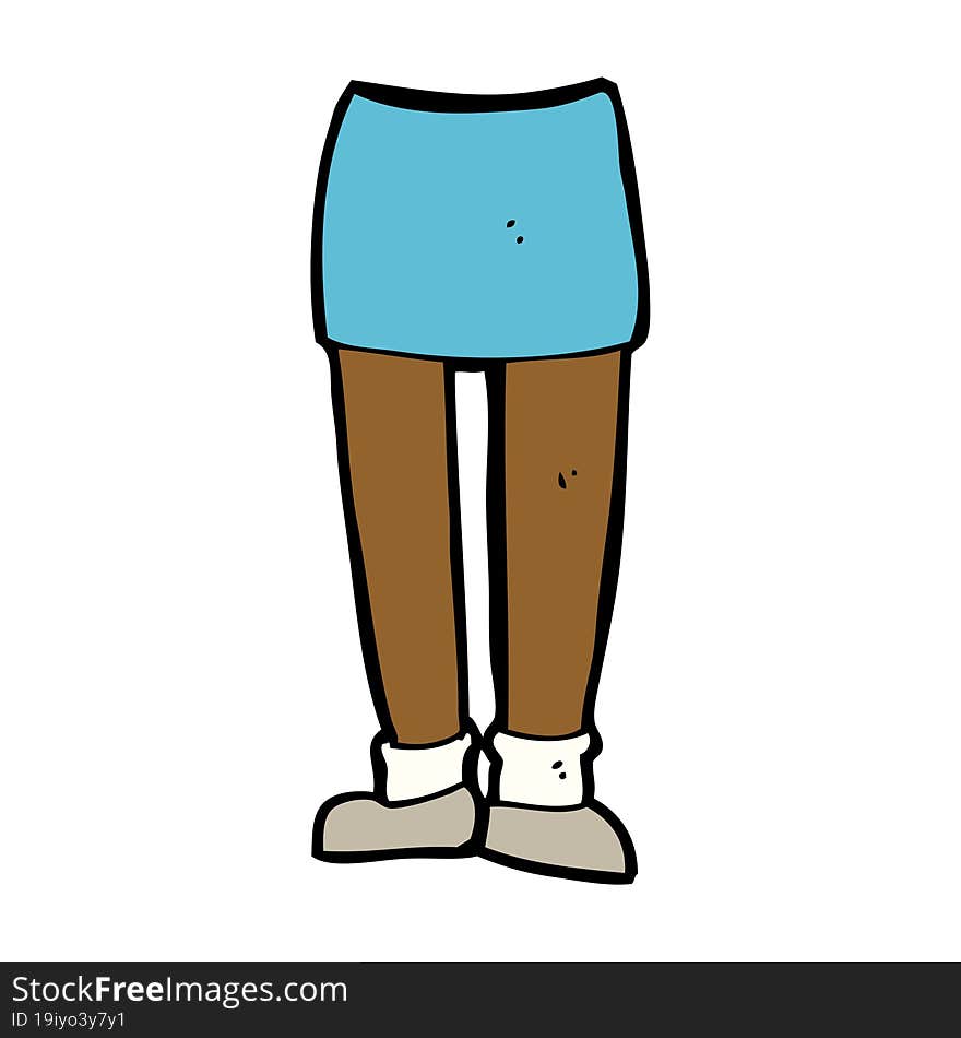 cartoon legs