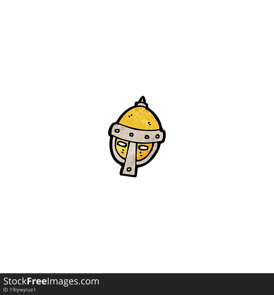 Cartoon Medieval Helmet