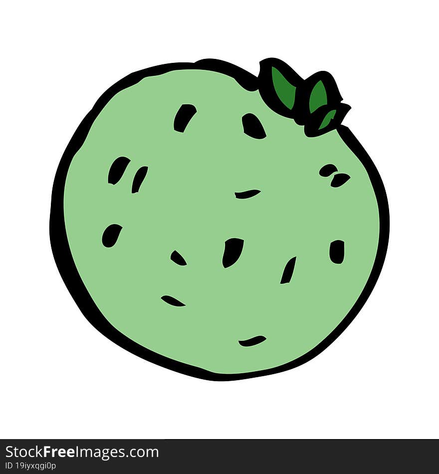 Cartoon Doodle Grapefruit