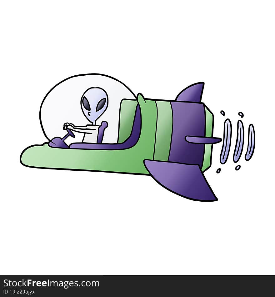 cartoon alien spacecraft. cartoon alien spacecraft