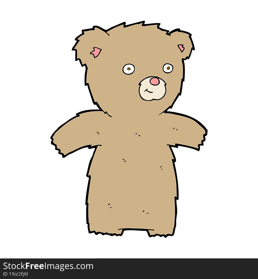 cartoon teddy bear